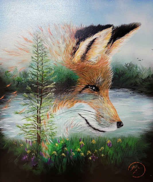 Regard sur le lac